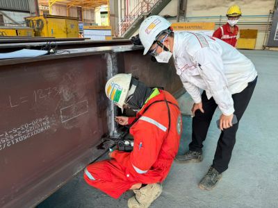 QIS NDT TEAM ACTIVELY DEPLOYS TECHNICAL SERVICES FOR THE KEY WHITE LION PROJECT