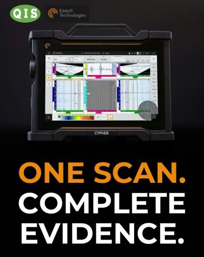 EDDYFI CYPHER: SUPERIOR TFM SPEED, COMPLETE DATA IN A SINGLE SCAN