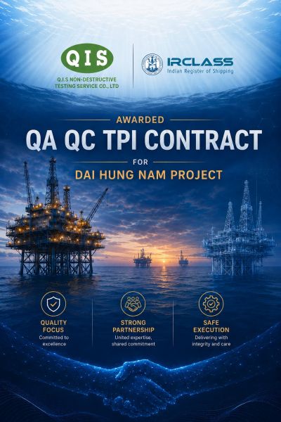 QIS IS PROUD TO OFFICIALLY ANNOUNCE ITS PARTICIPATION IN THE QA/QC TPI PACKAGE FOR THE DAI HUNG NAM PROJECT