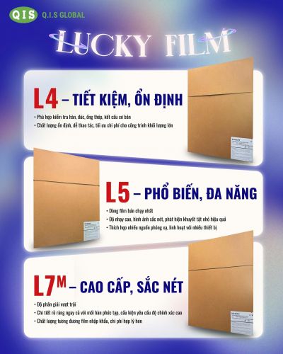 LUCKYFILM – “VŨ KHÍ” KHÔNG THỂ THIẾU TRONG KIỂM TRA NDT CHUYÊN NGHIỆP!